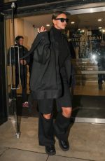 IRINA SHAYK and STELLA AMXWELL Leaves Richard Quinn Fashion Show in London 02/19/2022