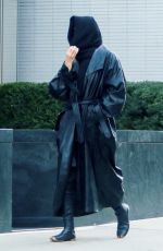 IRINA SHAYK Out and About in New York 02/09/2022