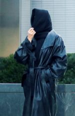 IRINA SHAYK Out and About in New York 02/09/2022
