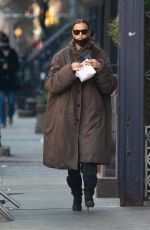 IRINA SHAYK Out for Coffee and Breakfast in New York 02/16/2022