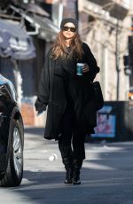 IRINA SHAYK Out in New York 02/14/2022