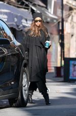 IRINA SHAYK Out in New York 02/14/2022