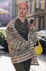 IRIS LAW Out at Milan Fashion Week 02/24/2022