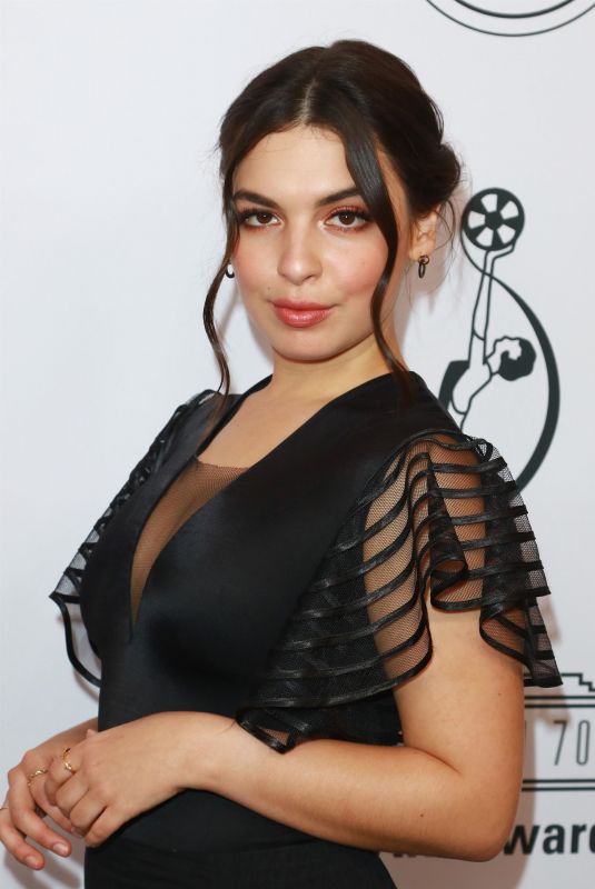 ISABELLA GOMEZ at 9th Annual Make Up Artist & Hair Stylists Guild Awards in Los Angeles 02/19/2022