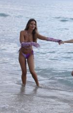 IVA KOVACEVIC and NATASHA SOUMAS in Bikinis at a Beach in Miami 02/12/2022
