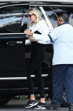 IVANKA TRUMP Leaves Her Condo in Miami 02/01/2022