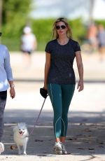 IVANKA TRUMP Out with Her Dog in Miami 02/11/2022