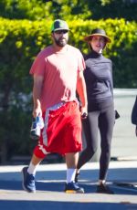JACKIE and Adam SANDLER Out in Malibu 02/07/2022
