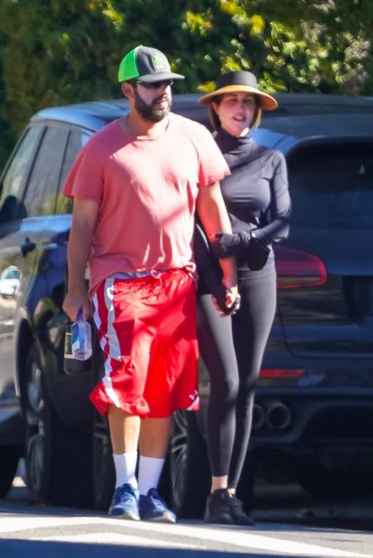 JACKIE and Adam SANDLER Out in Malibu 02/07/2022