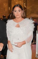 JACQUELINE JOSSA Leaves Brit Awards in London 02/08/2022