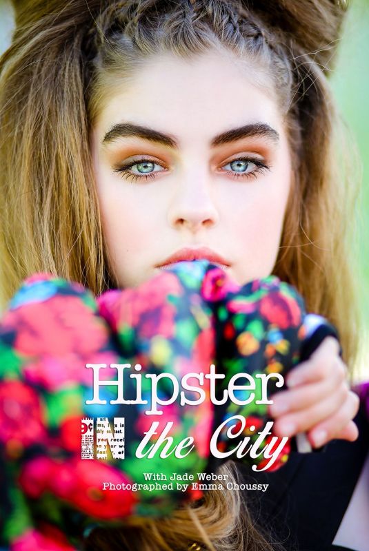 JADE WEBER for Hipster in the City, February 2022