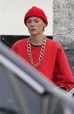 JAIME KING at a Gas Station in Studio City 02/26/2022