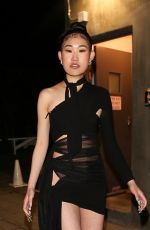 JAIME XIE Leaves a Private Party in West Hollywood 02/08/2022