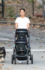 JAMIE CHUNG Out at Griffith Park in Los Angeles 02/23/2022