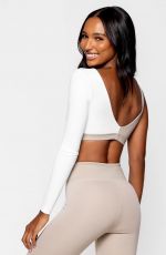 JASMINE TOKES for Joja Activewear, February 2022