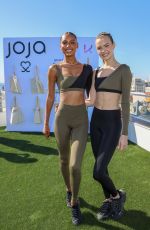 JASMINE TOOKES and JOSEPHINE SKRIVER at Launch of Their Brand Joja in Santa Monica 02/03/2022