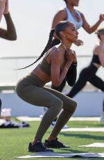 JASMINE TOOKES and JOSEPHINE SKRIVER at Launch of Their Brand Joja in Santa Monica 02/03/2022