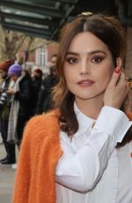 JENNA LOUISE COLEMAN at Erdem Fashion Show in London 02/21/2022