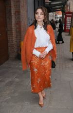 JENNA LOUISE COLEMAN at Erdem Fashion Show in London 02/21/2022