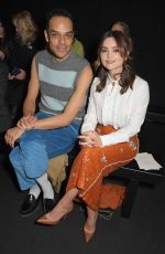 JENNA LOUISE COLEMAN at Erdem Fashion Show in London 02/21/2022