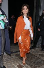 JENNA LOUISE COLEMAN at Erdem Fashion Show in London 02/21/2022