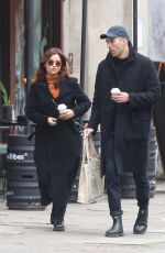 JENNA LOUISE COLEMAN Out for Coffee in London 02/20/2022