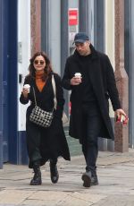 JENNA LOUISE COLEMAN Out for Coffee in London 02/20/2022