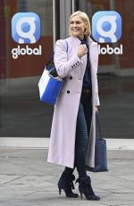 JENNI FALCONER Leaves Smooth Radio in London 02/10/2022