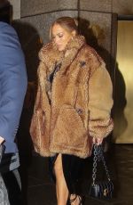 JENNIFER LOPEZ and Ben Affleck Leaves NBC Studios in New York 02/03/2022