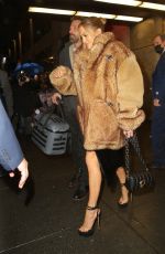JENNIFER LOPEZ and Ben Affleck Leaves NBC Studios in New York 02/03/2022