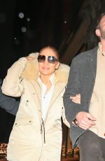 JENNIFER LOPEZ and Ben Affleck Night Out in New York 02/04/2022