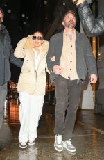 JENNIFER LOPEZ and Ben Affleck Night Out in New York 02/04/2022