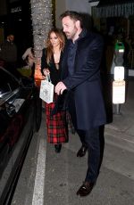 JENNIFER LOPEZ and Ben Affleck Out for Date Night in Beverly Hills 01/31/2022