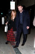 JENNIFER LOPEZ and Ben Affleck Out for Date Night in Beverly Hills 01/31/2022