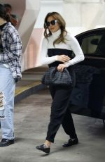 JENNIFER LOPEZ Arrives at Lucky Strike in Hollywood 02/26/2022