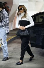 JENNIFER LOPEZ Arrives at Lucky Strike in Hollywood 02/26/2022