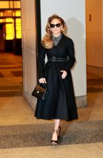 JENNIFER LOPEZ Arrives at MTV Studios to Promote Her New Movie Marry Me in New York 02/04/2022