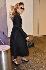 JENNIFER LOPEZ Arrives at MTV Studios to Promote Her New Movie Marry Me in New York 02/04/2022