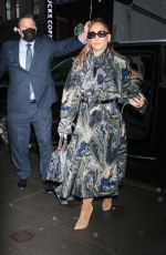 JENNIFER LOPEZ Arrives at Today Show in New York 02/03/2022