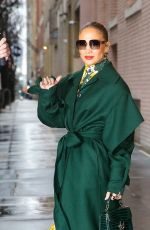 JENNIFER LOPEZ at The View in New York 02/04/2022