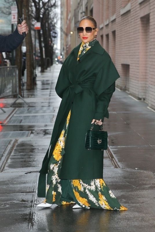 JENNIFER LOPEZ at The View in New York 02/04/2022