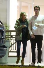 JENNIFER MEYER Out for Sushi Date in West Hollywood 02/23/2022