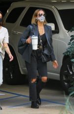 JESSICA ALBA Arrives at Her Honest Company Headquarters in Playa Vista 02/09/2022