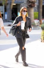 JESSICA ALBA Arrives at Her Honest Company Headquarters in Playa Vista 02/09/2022