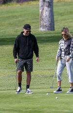 JESSICA ALBA at Golf Course in Los Angeles 02/26/2022