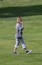JESSICA ALBA at Golf Course in Los Angeles 02/26/2022