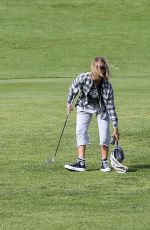 JESSICA ALBA at Golf Course in Los Angeles 02/26/2022
