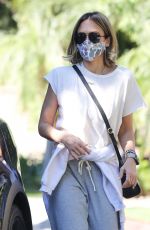 JESSICA ALBA Out at a Park in Los Angeles 02/06/2022