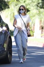 JESSICA ALBA Out at a Park in Los Angeles 02/06/2022