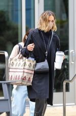 JESSICA ALBA Out in Playa Vista 02/15/2022